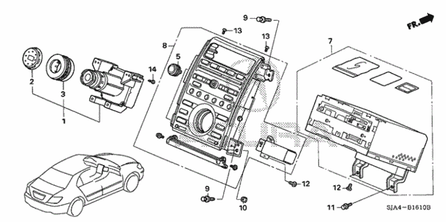 Audio Unit for 2006 Acura RL #0