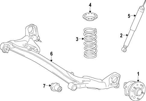 Rear Axle for 2011 Toyota Sienna #0