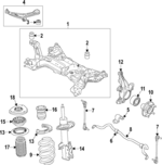 NZ6Z5019C - Suspension: Cross-member for Ford: Maverick Image