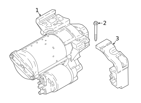Starter for 2019 BMW 430i Gran Coupe #0