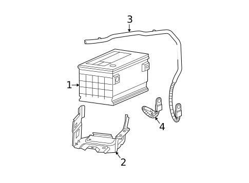 Battery for 2004 Saturn Ion #1