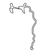 8951660220 - Brakes: ABS Sensor Wire for Toyota: Land Cruiser Image