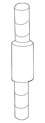 9011614014 - Suspension: Suspension Cross-Member Stud for Lexus: CT200h, HS250h Image