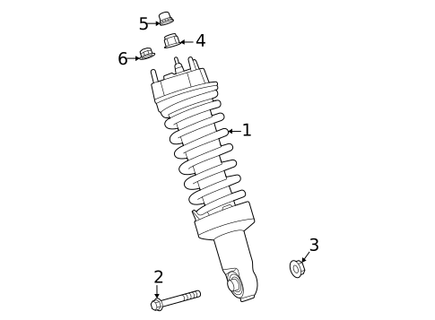 Struts & Components for 2021 Mercedes-Benz AMG GT Black Series #0