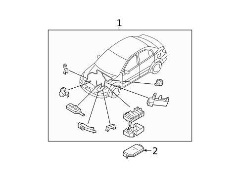 Wiring Harness for 2009 Hyundai Accent #0