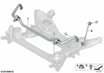 31358096323 - : Swing Support, Front, Left for BMW Image