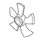 19020P8CA01 - Cooling System: Fan Blade for Acura: CL, TL Image