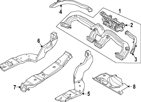 Ducts for 2024 Hyundai Sonata #0