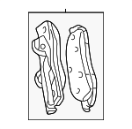 5014438AA - Brakes: Brake Pads for Dodge: Neon Image