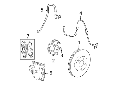 Anti-Lock Brakes for 2003 Dodge Neon #1
