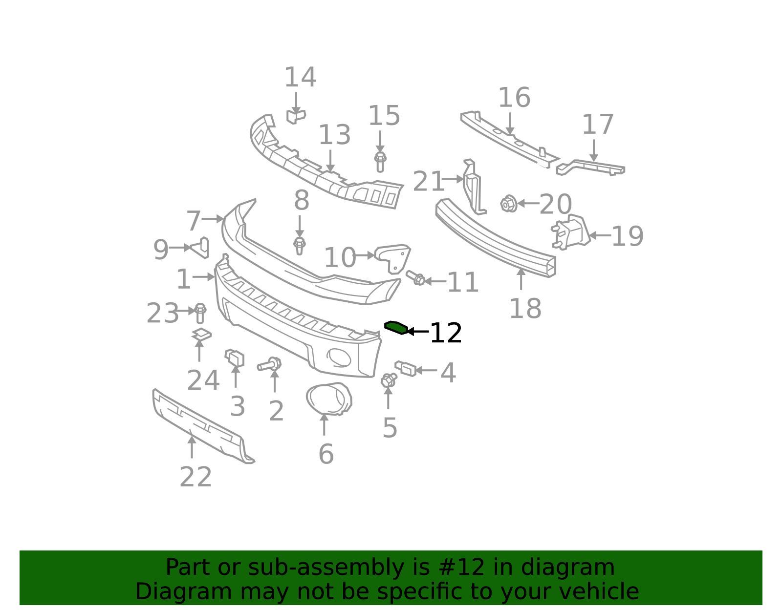 90467-06133-C0 - Cowl Grille Clip 1993-2023 Toyota | Longo