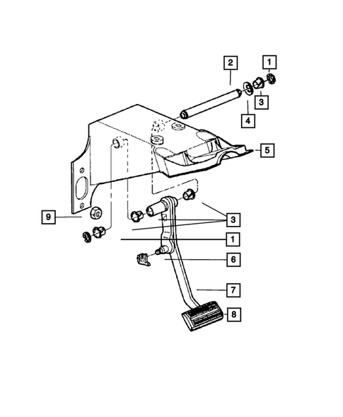 Brake Pedals for 2011 Ram Dakota #0