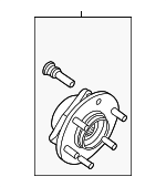 402027JA1A - Brakes: Hub Assembly for Nissan Image
