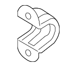 55516S1100 - Suspension: Stabilizer Bar Bracket for Hyundai: Palisade, Santa Fe Image
