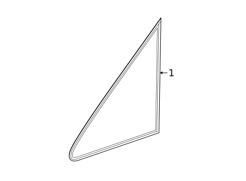 Glass & Hardware for 2017 Mercedes-Benz Metris #0