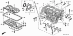 15140PR3000 - Engine: ORIFICE ASSY., OIL CONTROL for Honda Image