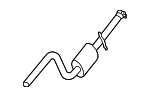 4764607AD - Exhaust: Resonator W/Pipe for Mopar Image