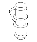 1K0122291BN - Belts &amp; Cooling: Radiator Coolant Hose Adapter for Volkswagen Image