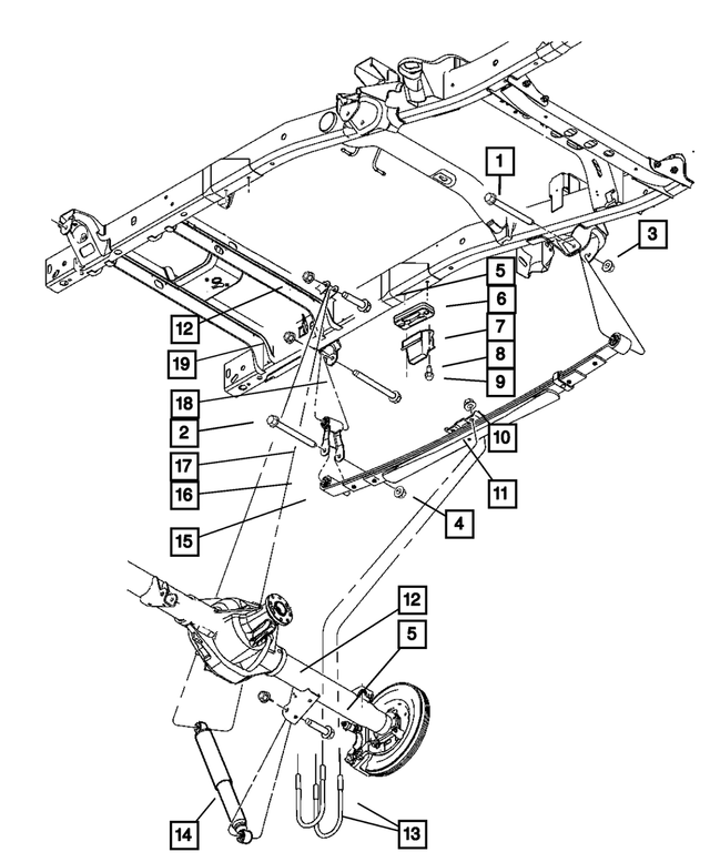 68069937AC - : Suspension Shock Absorber for Mopar Image