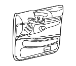 XL1Z7823943AAA - Body: Door Trim Panel for Ford Image