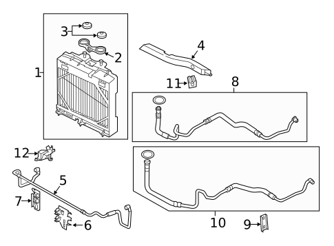 Oil Cooler for 2015 BMW 650i Gran Coupe #0