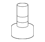 986365 - Body: Lift-gate Latch Bolt for Volvo Image