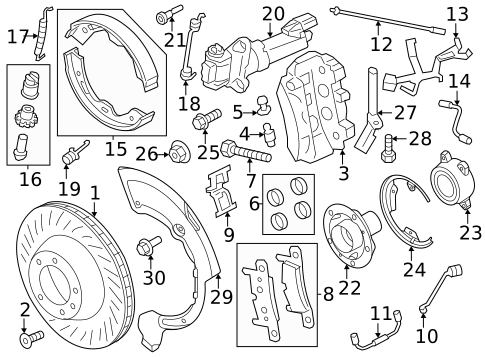 Rear Brakes for 2016 Porsche Panamera #22