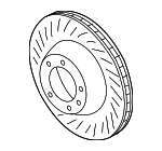 98135240881 - Brakes: Rotor for Porsche: 718 Boxster, 718 Cayman, 718 Spyder, Cayman Image