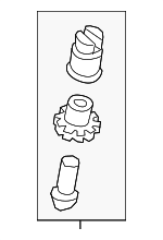 298609723 - Brakes: Parking Brake Adjuster for Porsche Image