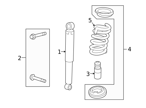 Rear Suspension for 2012 Chevrolet Equinox #2