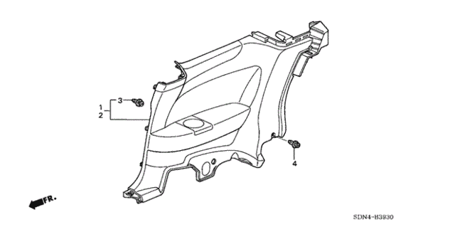 Side Lining for 2003 Honda Accord #0