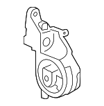 25955046 - Engine: Ft Trans Mount for Chevrolet: Malibu | Pontiac: G6 | Saturn: Aura Image