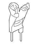 25846773 - Engine: Trans Mount Bracket for Chevrolet: Malibu | Pontiac: G6 | Saturn: Aura Image