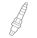 9807B56A5W - Electrical: Spark Plug for Honda: Accord, Fit Image