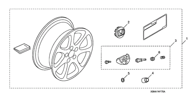 Alloy Wheel TPMS (17