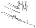 53626S3VA01 - Steering: Rack for Acura Image