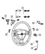 5183950AF - Electrical: Multifunction Switch for Mopar Image
