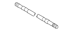 39704CA050 - : Shaft for Nissan: Murano Image