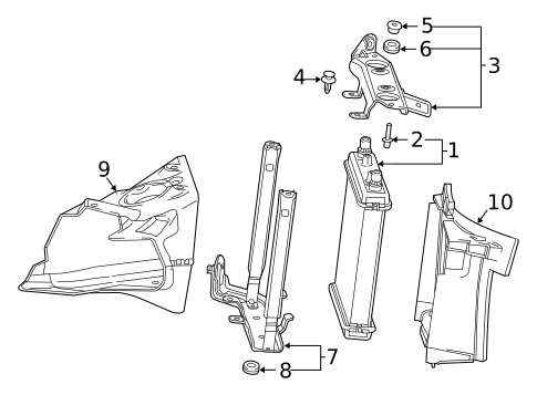 Radiators, Coolers & Related Components for 2022 Chevrolet Camaro #0