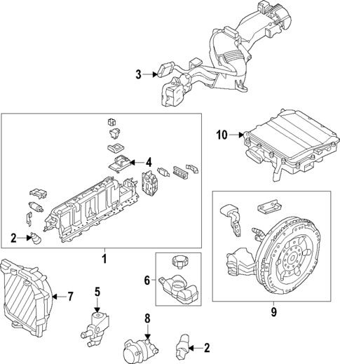 Battery for 2019 Volvo XC90 #2