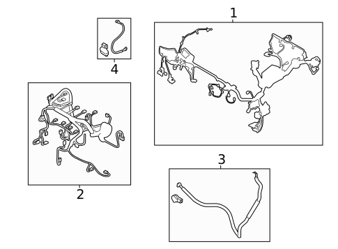 Wiring Harness for 2016 Mazda CX-5 #0