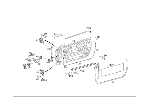 Front Doors for 2008 Mercedes-Benz CLK550 #0