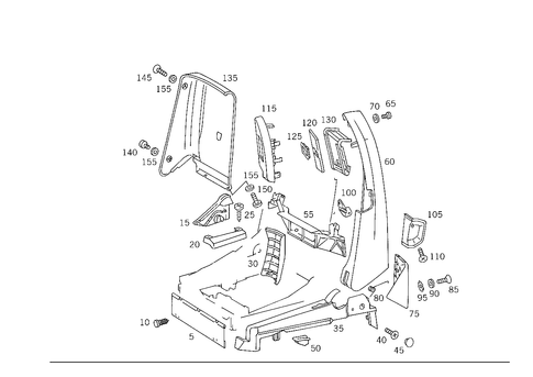 Coverings for 1997 Mercedes-Benz SL320 #0