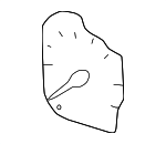 78125S0XA01 - Body: Tachometer for Honda: Odyssey Image