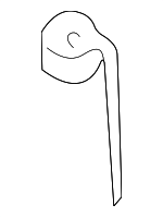 55076000 - Body: Rod for Dodge: B1500, B2500, B3500 Image