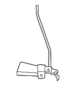 55075448 - Body: Rod for Dodge: B150, B1500, B250, B2500, B350, B3500 Image