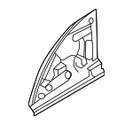 963593NA0A - : Mirror Assembly Gasket for Nissan: LEAF Image