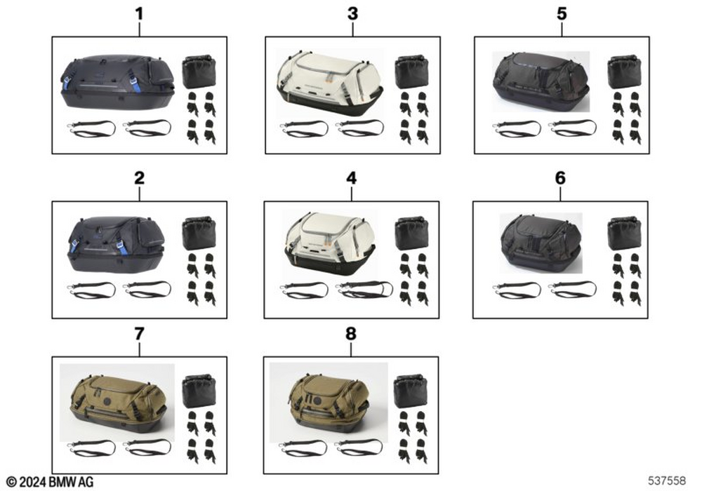 77495A503C0 - Adventure Collection Soft Rear Bag, Small 2003-2026