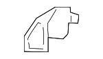 4M0820560 - HVAC: Filler Plate for Audi Image