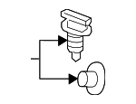 4M0898333A - HVAC: Housing Repair Kit for Audi Image